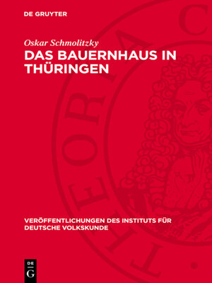 cover image of Das Bauernhaus in Thüringen